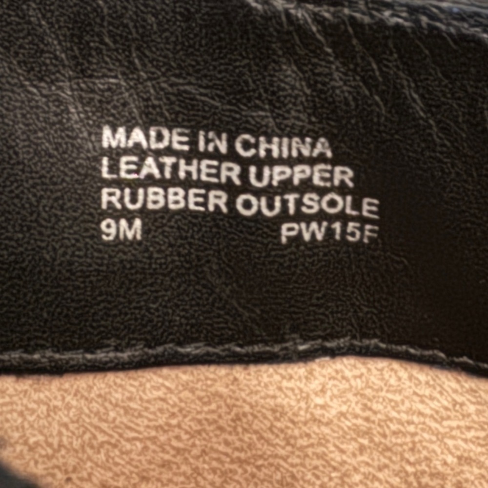 MICHAEL KORS Fulton Black Leather Biker Moto Bootie US Size 9 M - Picture 5 of 9